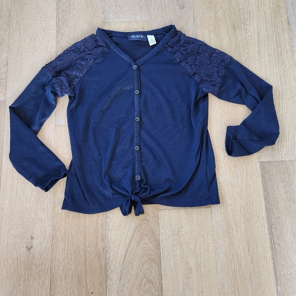 THE CHILDREN'S PLACE | Front tie cardigan - Picture 1 of 5